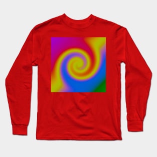 Rainbow Swirl Long Sleeve T-Shirt